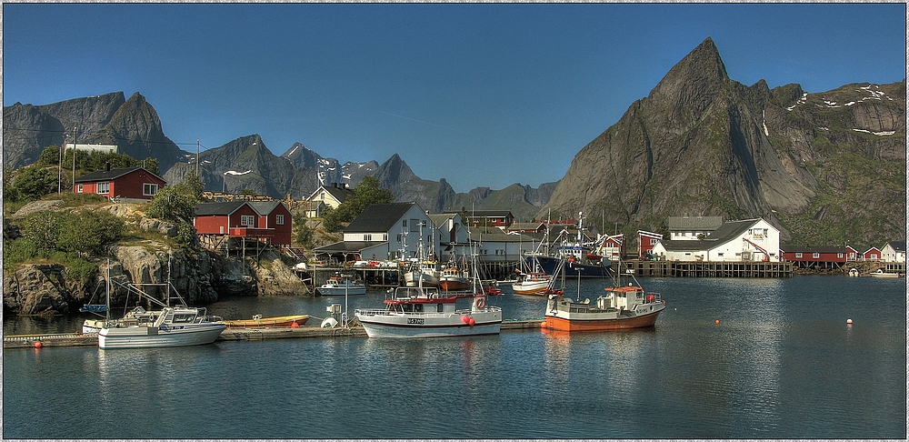 Hamnøy auf den Lofoten ( 6 Juli ) Teil 1 ; Norwegenreise 2014