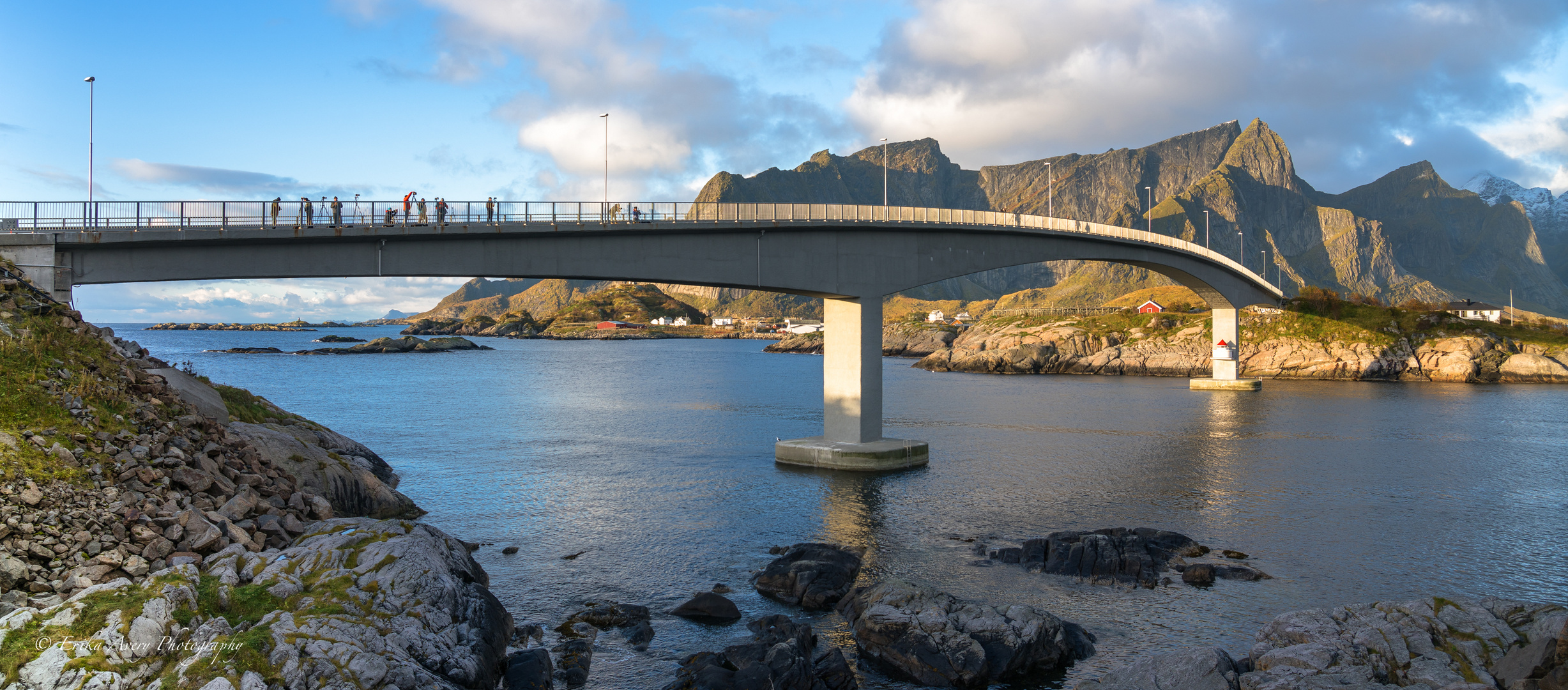 Hamnøy - Fotografen an der Arbeit