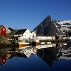 Hamnøy im Morgenlicht