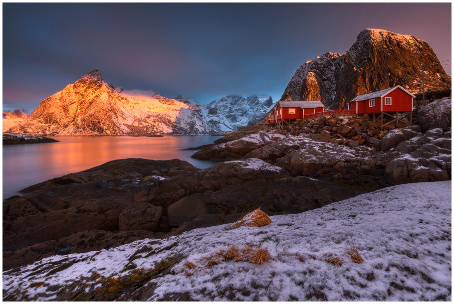 Hamnøy sunrise