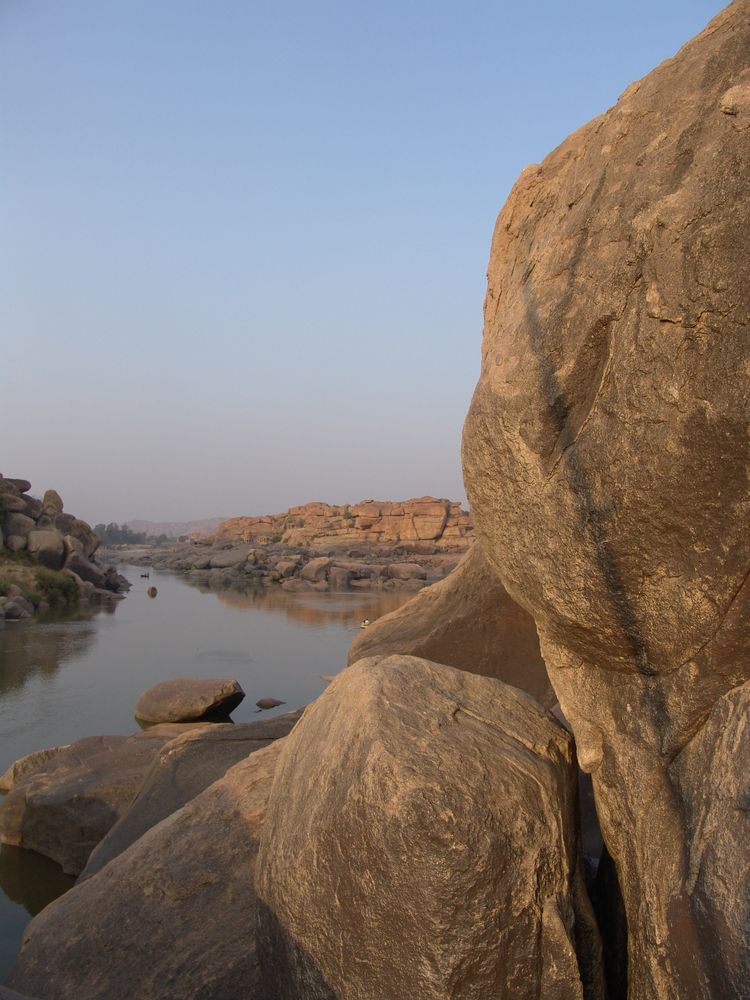 Hampi Indien Foto & Bild | landschaft, natur, fluss Bilder ...