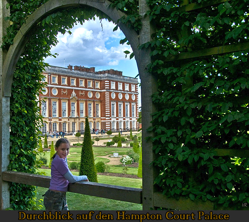 Hampton Court Palace.