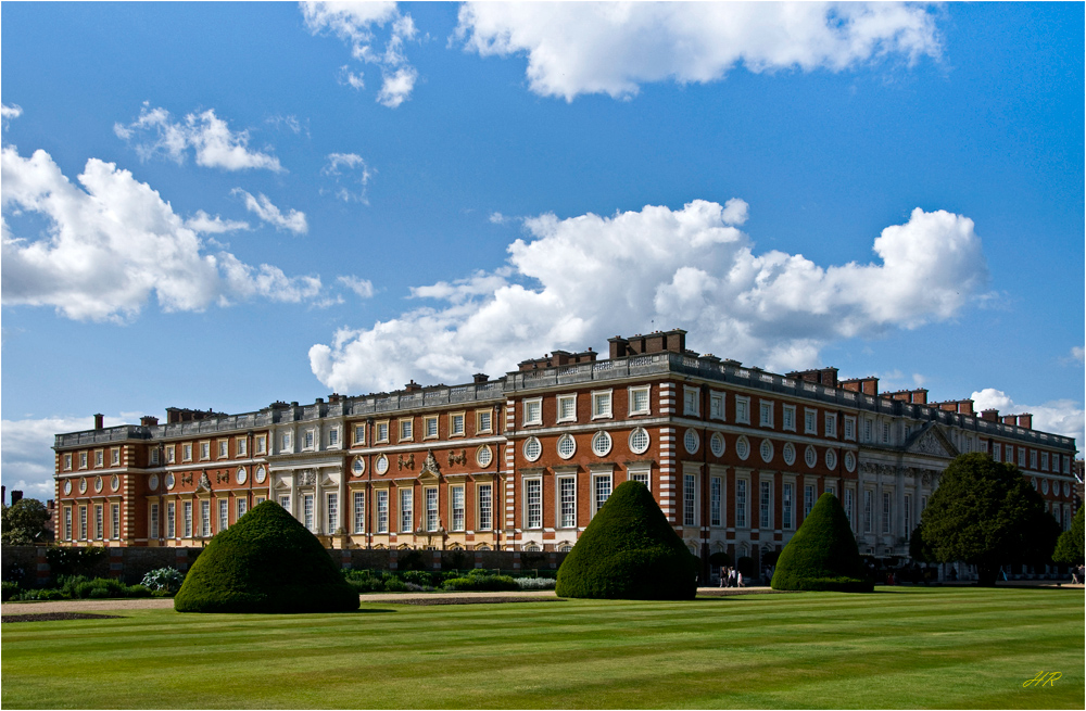 Hampton Court Palace, der Sitz Heinrich des VIII.