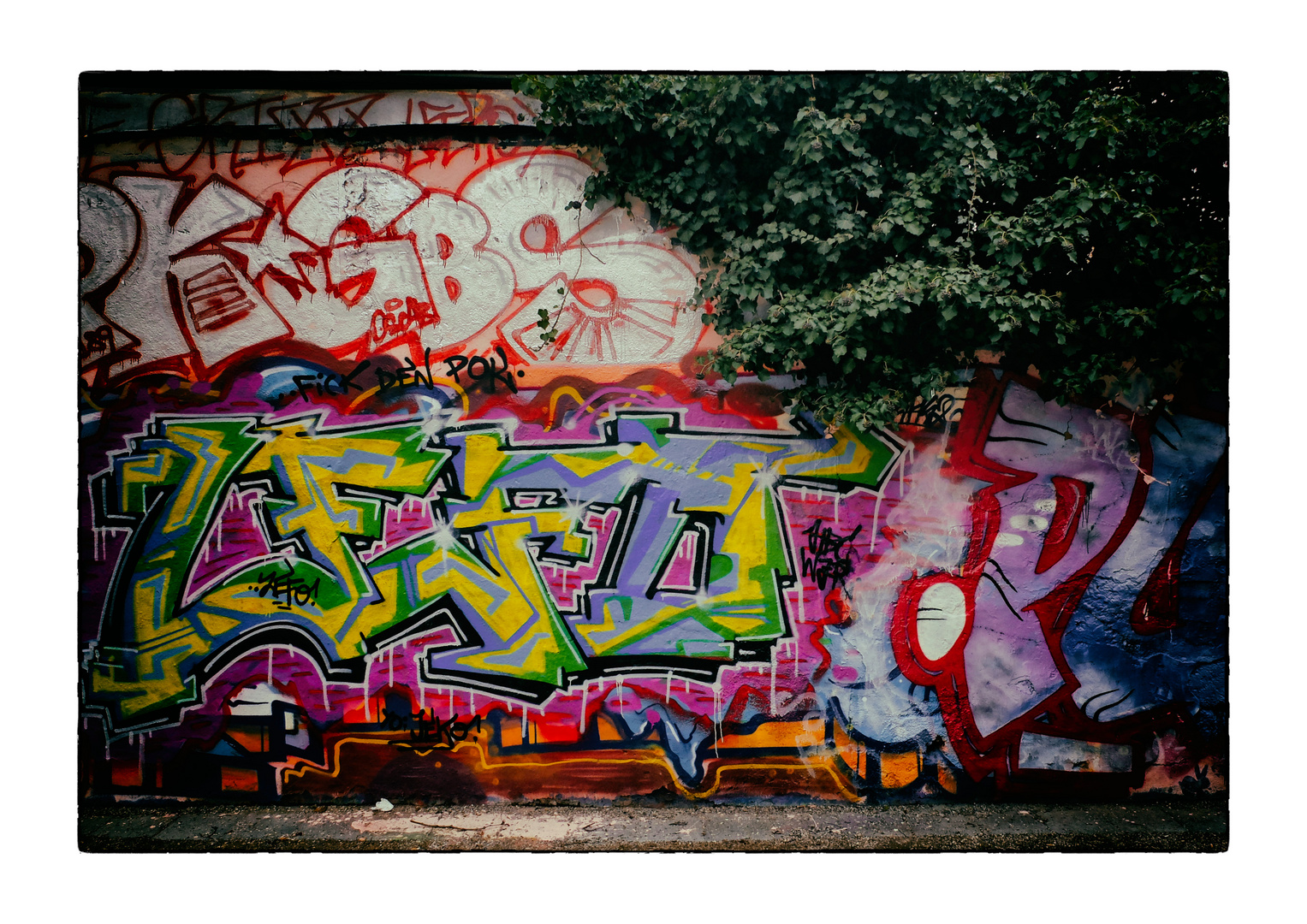 Hanau  Graffiti Wall