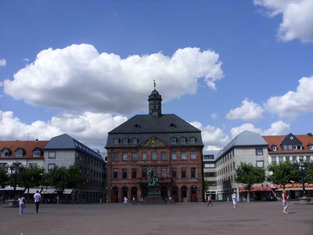 Hanau Rathaus am Marktplatz Foto & Bild | deutschland ...