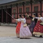 Hanbok - Selfie in südkoreanischer Tracht