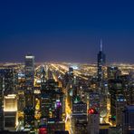 Hancock Tower View Night