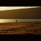 Hand in Hand am Gairloch Strand !