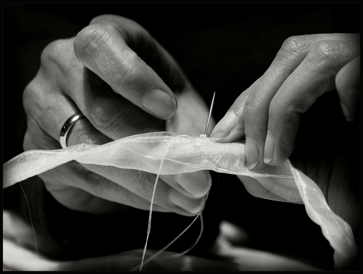 Handarbeit Foto & Bild indoor, hand, stoff Bilder auf