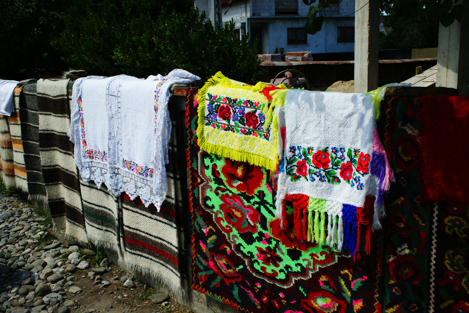 Handarbeit, Sapantza, Maramures 2012