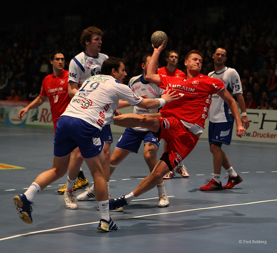 Handball Bundesliga Torwurf Foto & Bild sport, ballsport