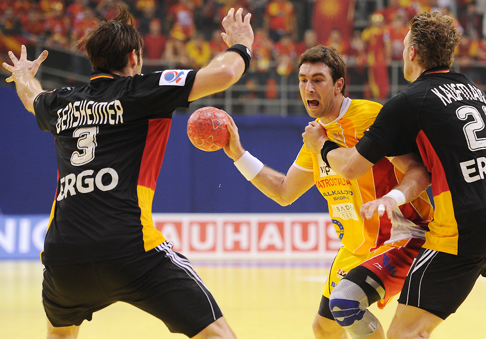 Handball EM Mazedonien - Deutschland