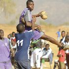 Handball in Zimbabwe; the shooter