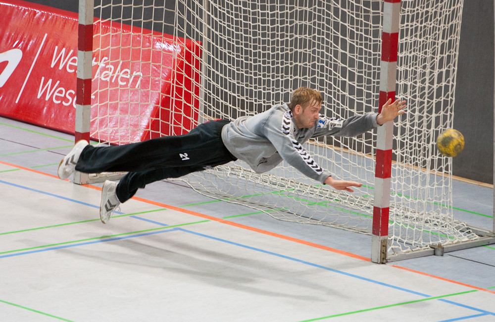 Handball - oder Fußballtorwart?