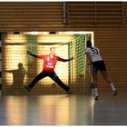 Handball überbelichtet