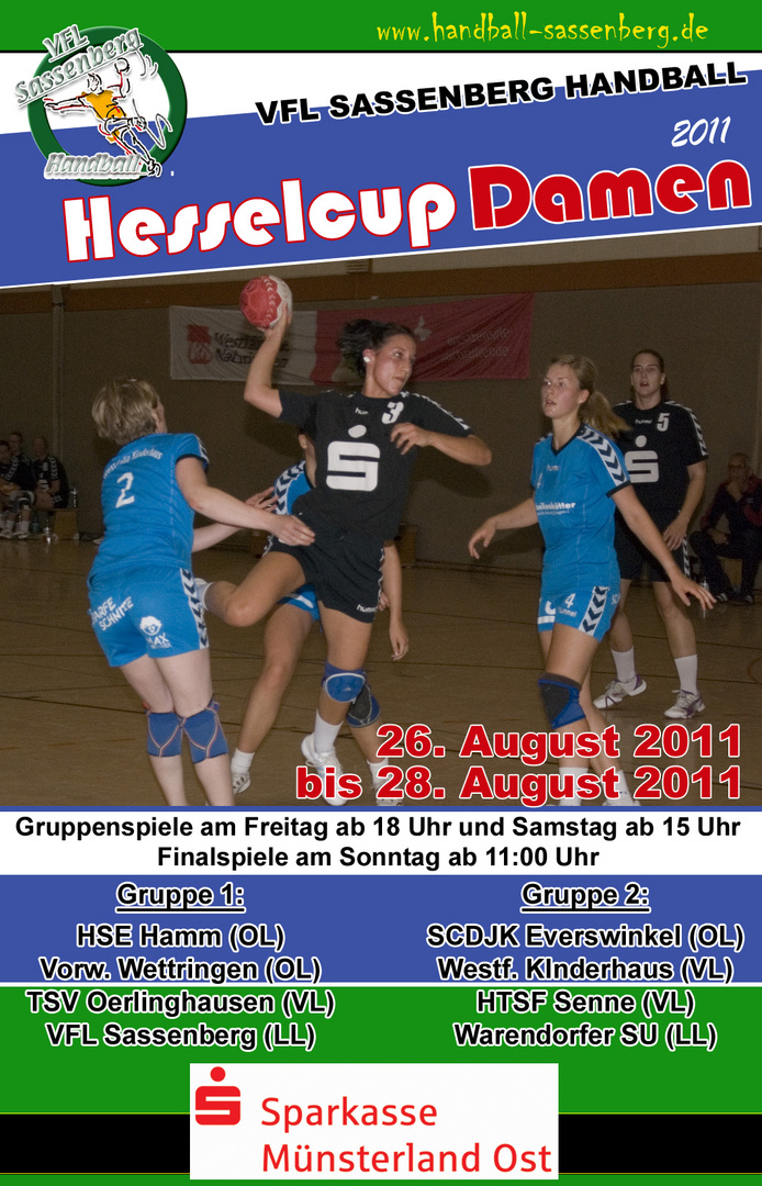 Handballturnier Hesselcup 2011 Damen