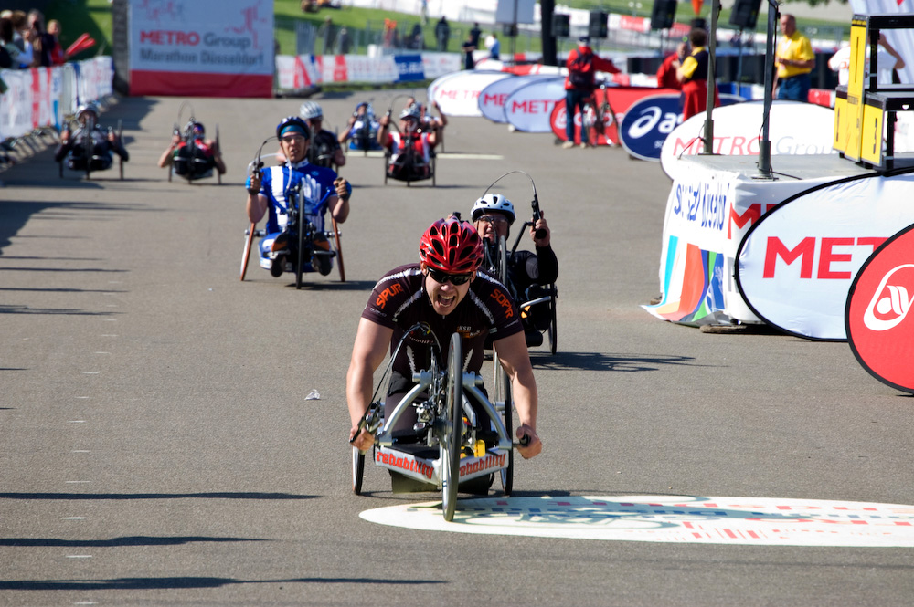 Handbike Finish