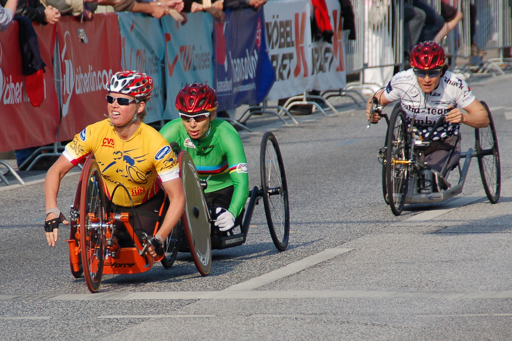 Handbiker, Hamburger Marathon 2009