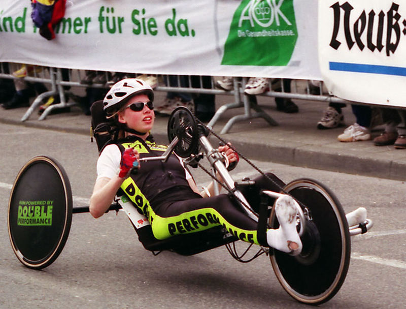 Handbikerin