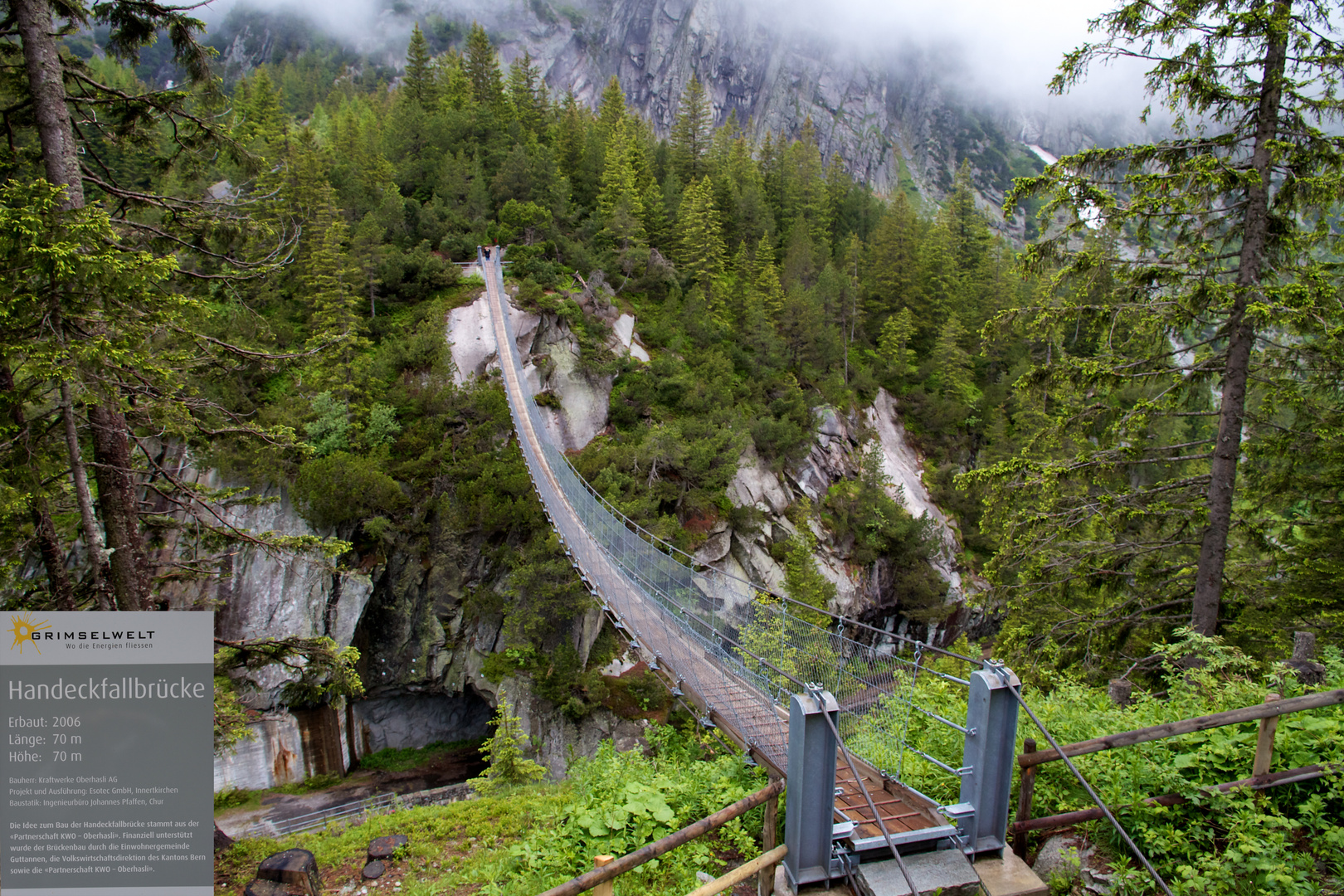 Handeckfallbrücke ( CH )