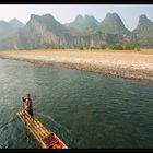 Handel auf dem Li River