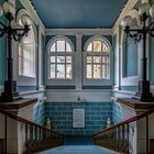 Handelskammer Hamburg - Treppe in blau