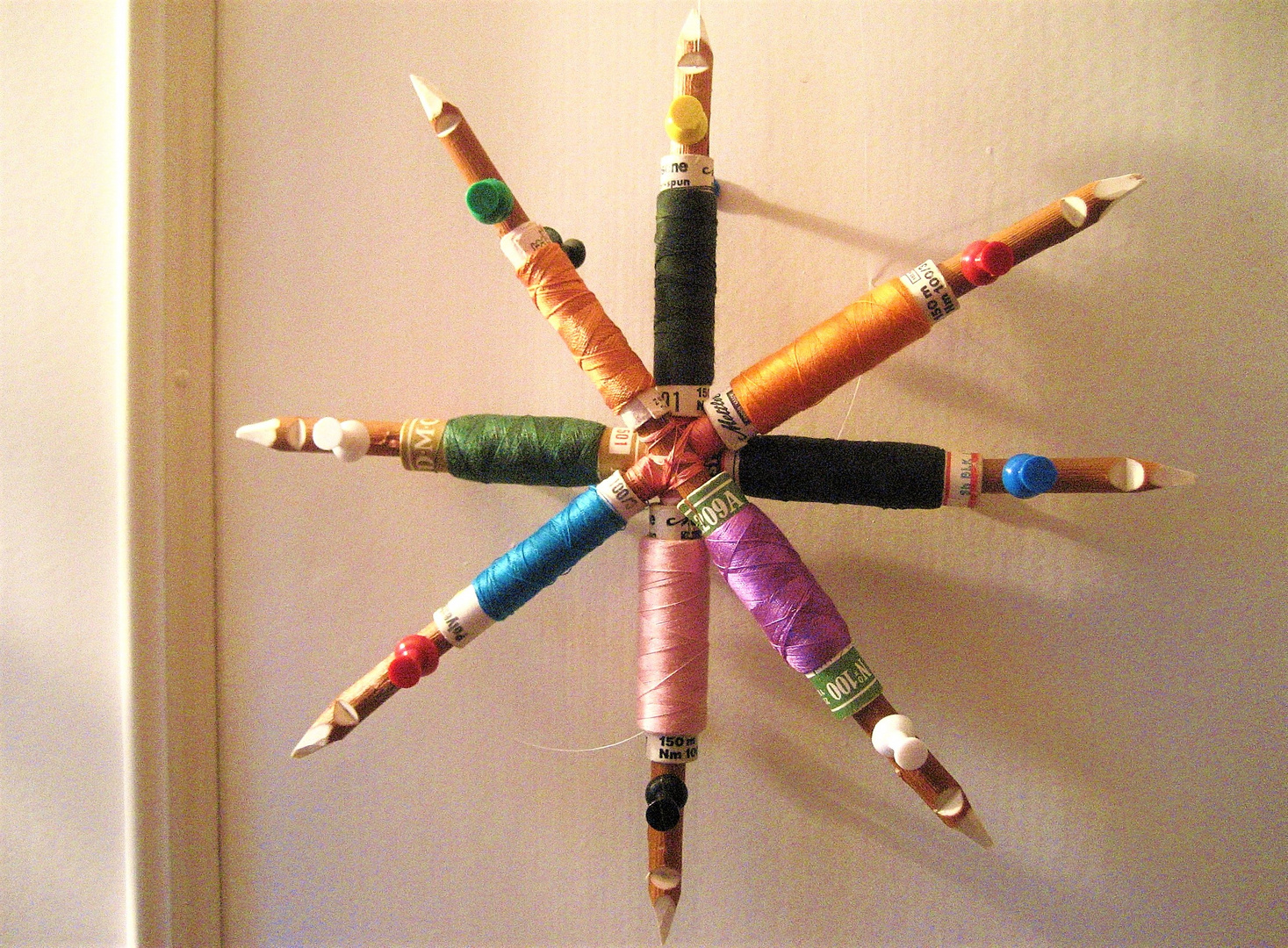 "handgestrickter" Weihnachtsstern