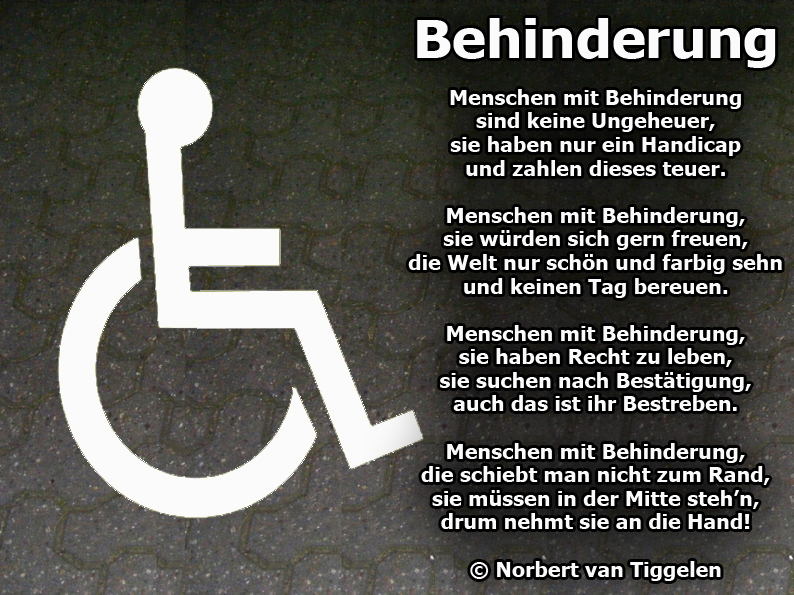 Handicap Foto Bild Spezial Emotionen Menschen Bilder Auf Fotocommunity