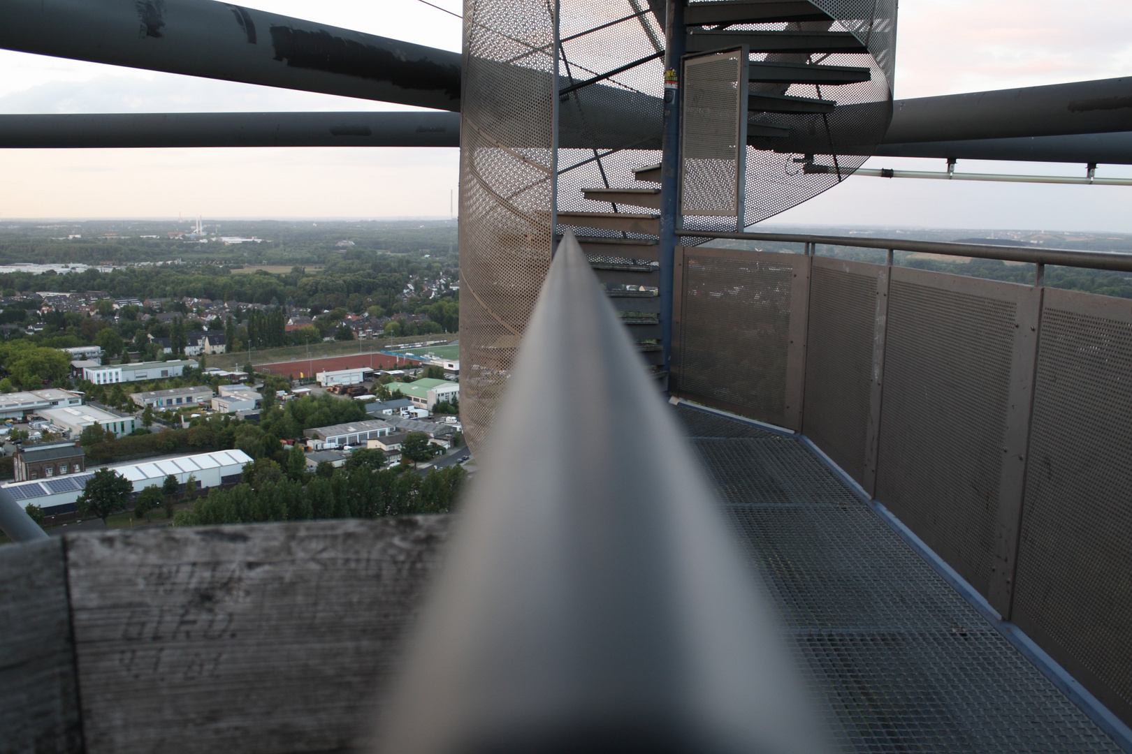 Handlauf zur Wendeltreppe