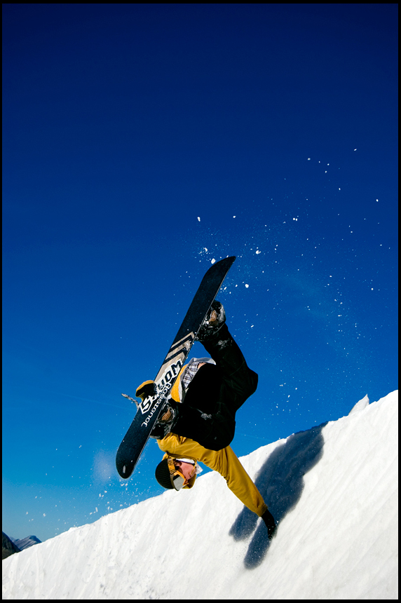 Handplant...oder wo sitzt die Hose?