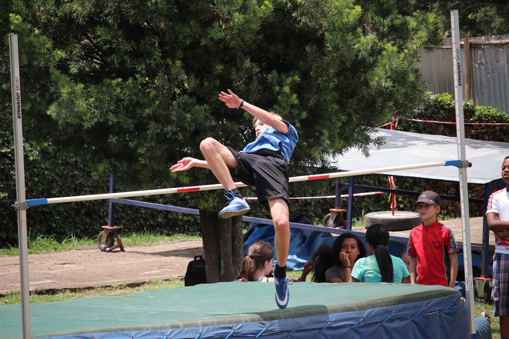 Hands in the high jump # 1