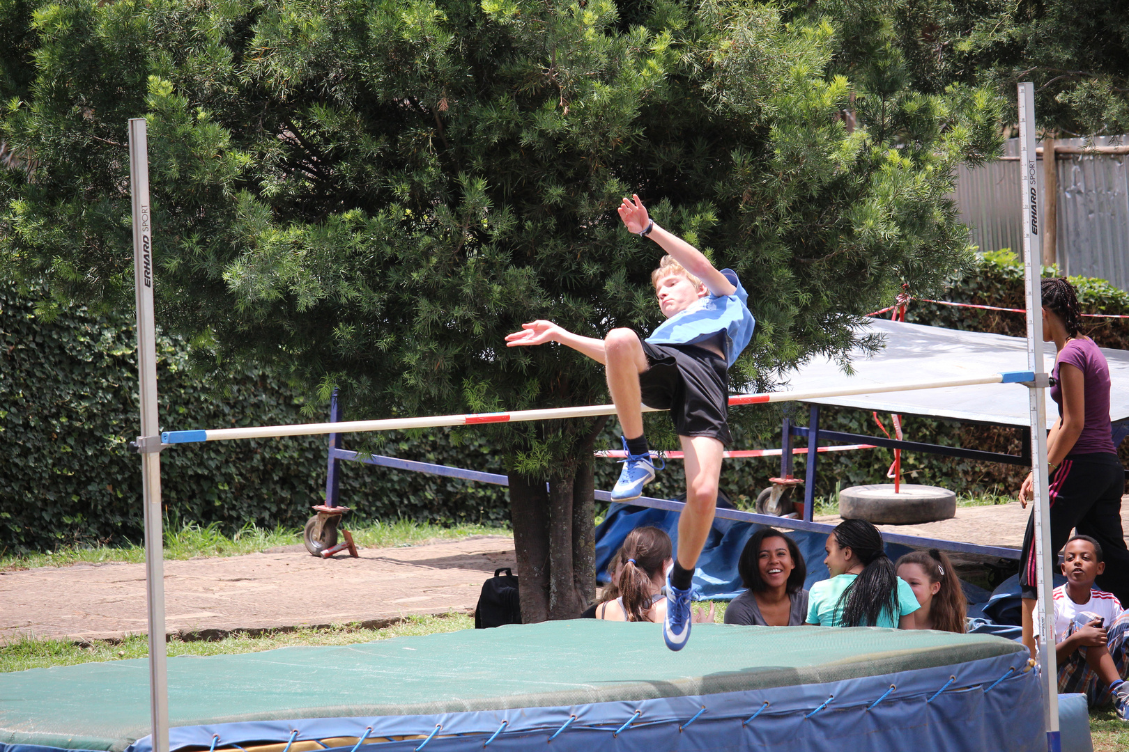 Hands in the high jump # 4