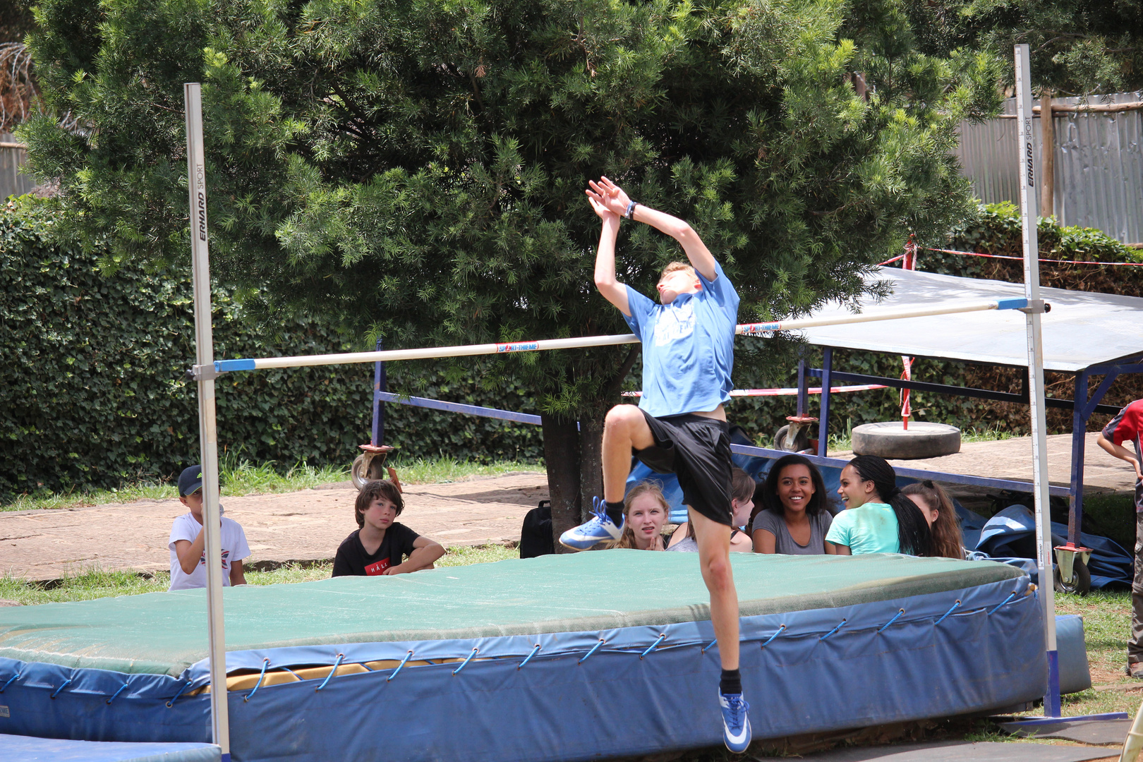 Hands in the high jump # 5