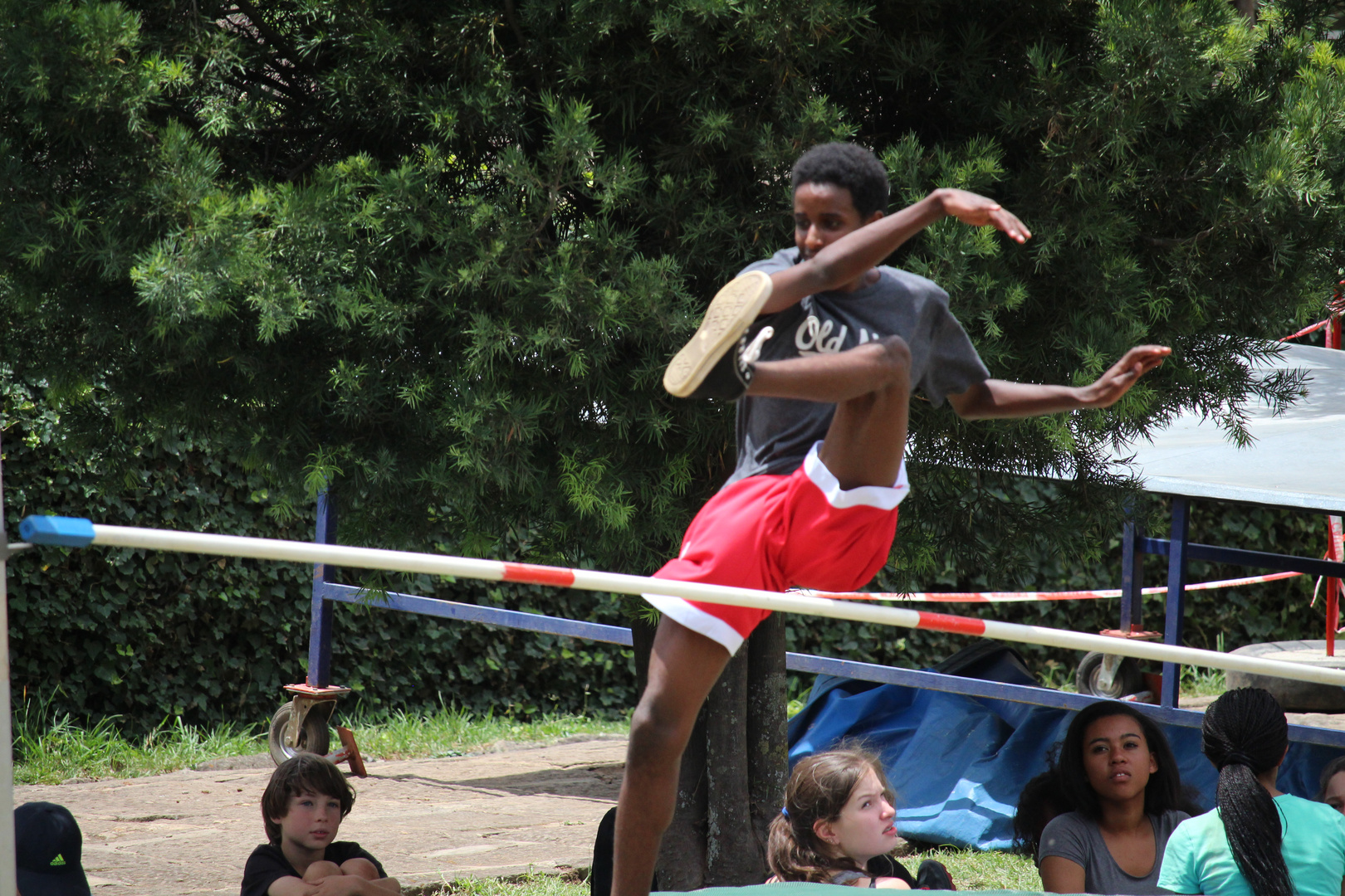 Hands in the high jump # 6