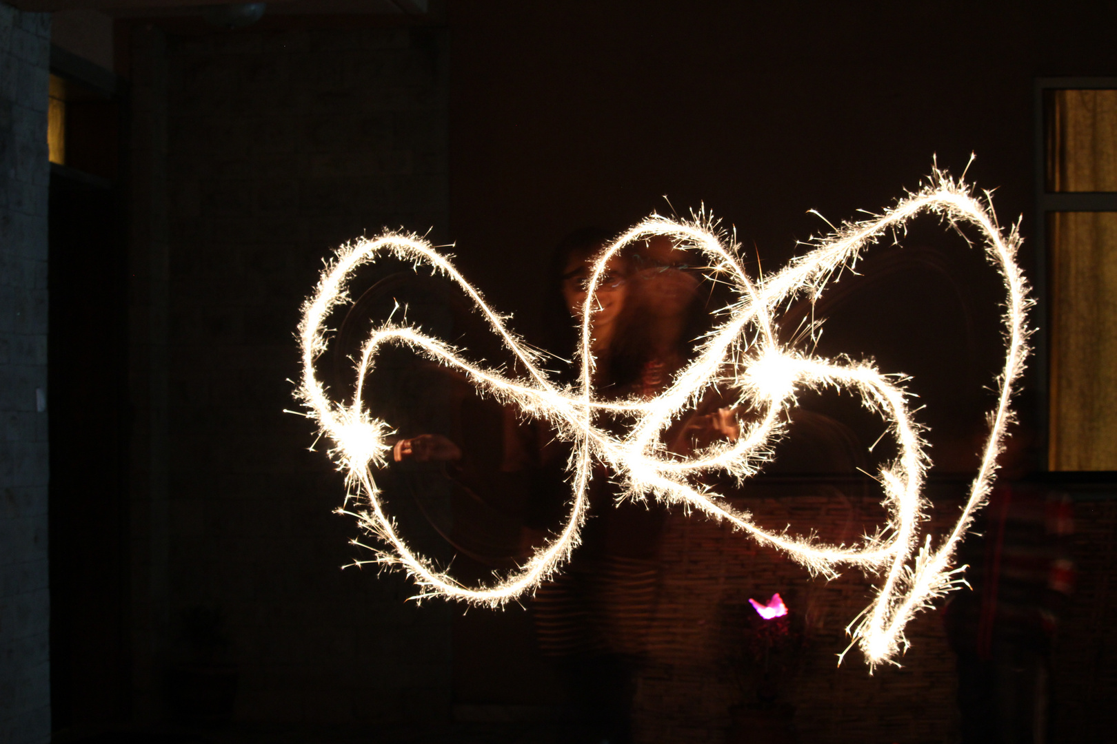 Hands with sparklers # 1