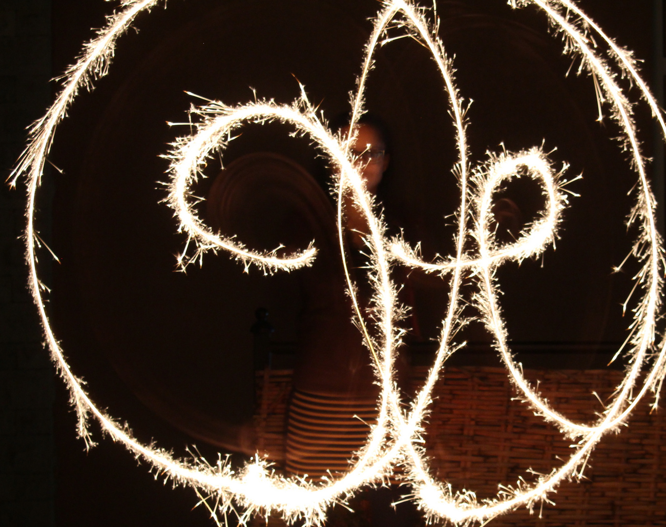 Hands with sparklers # 2