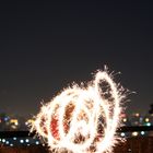 Hands with sparklers # 5