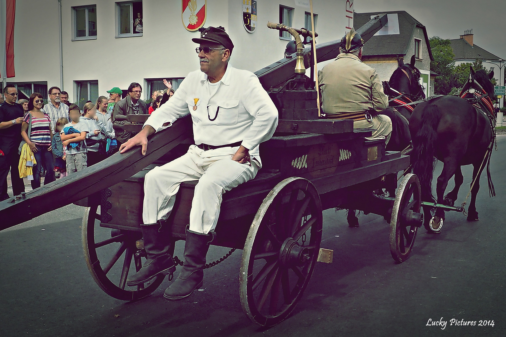 Handspritzpumpe - 100 Jahre Feuerwehr Felixdorf