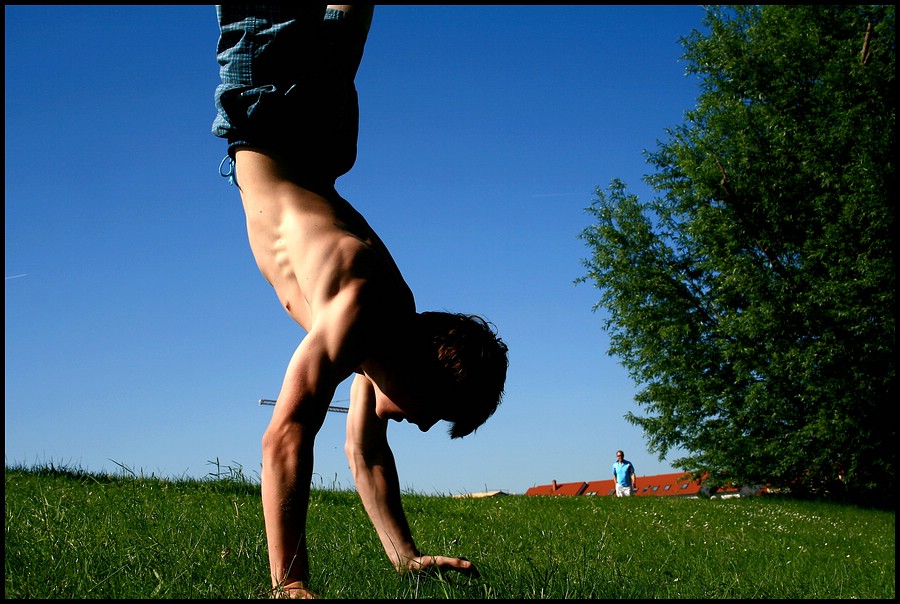 Handstand.