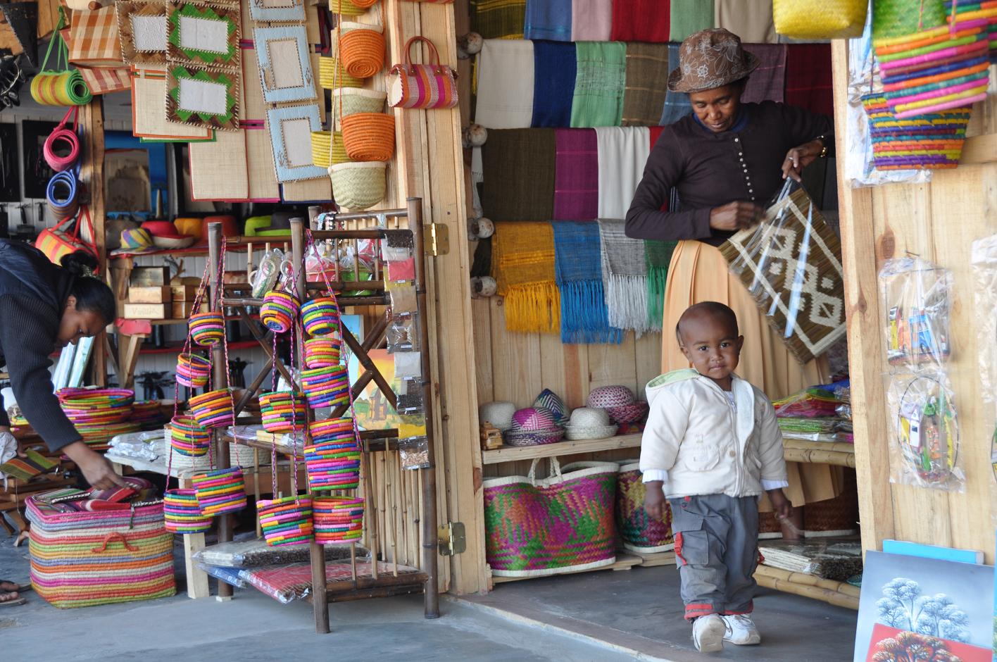 Handwerk Handel Stand 173 in Antananarivo