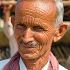 Handwerker auf einem Markt in Rajasthan