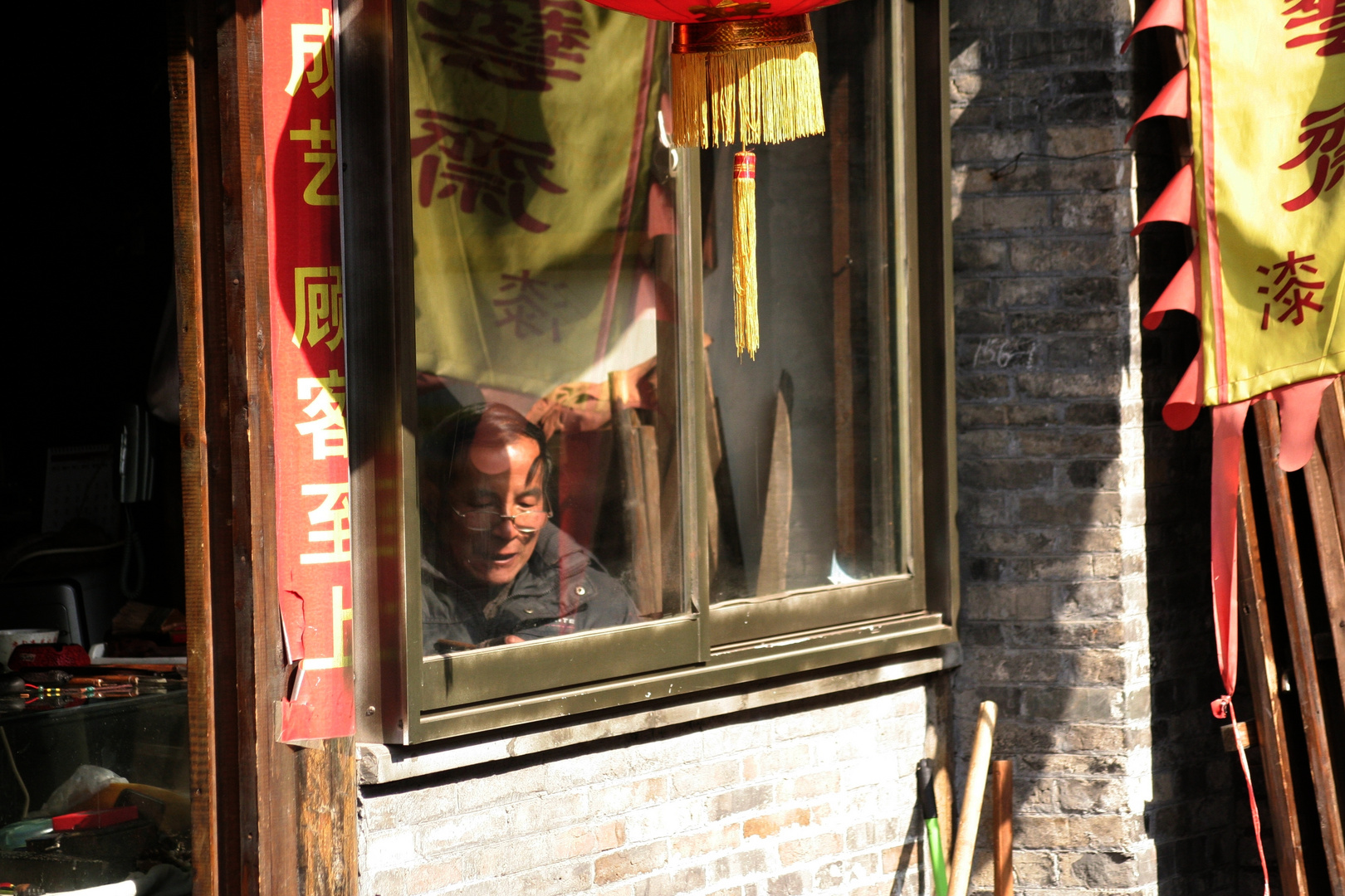 Handwerker In der Altstadt