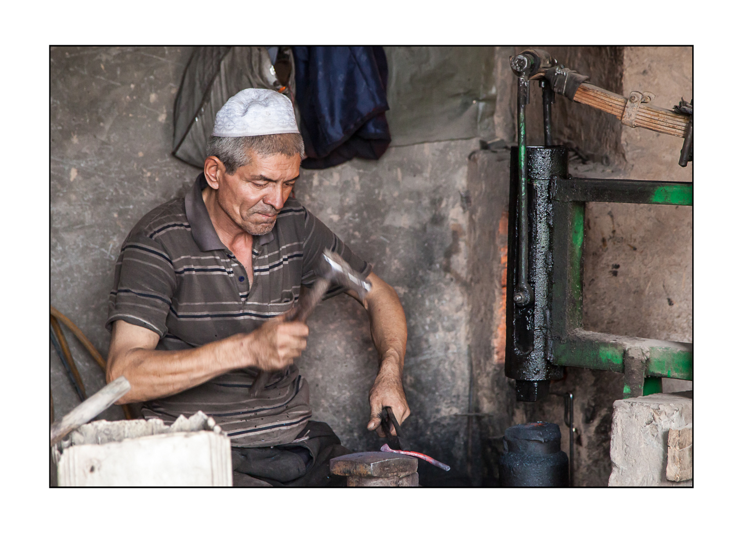 Handwerker in Kashgar