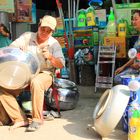 Handwerker , Mekong Delta, Vietnam