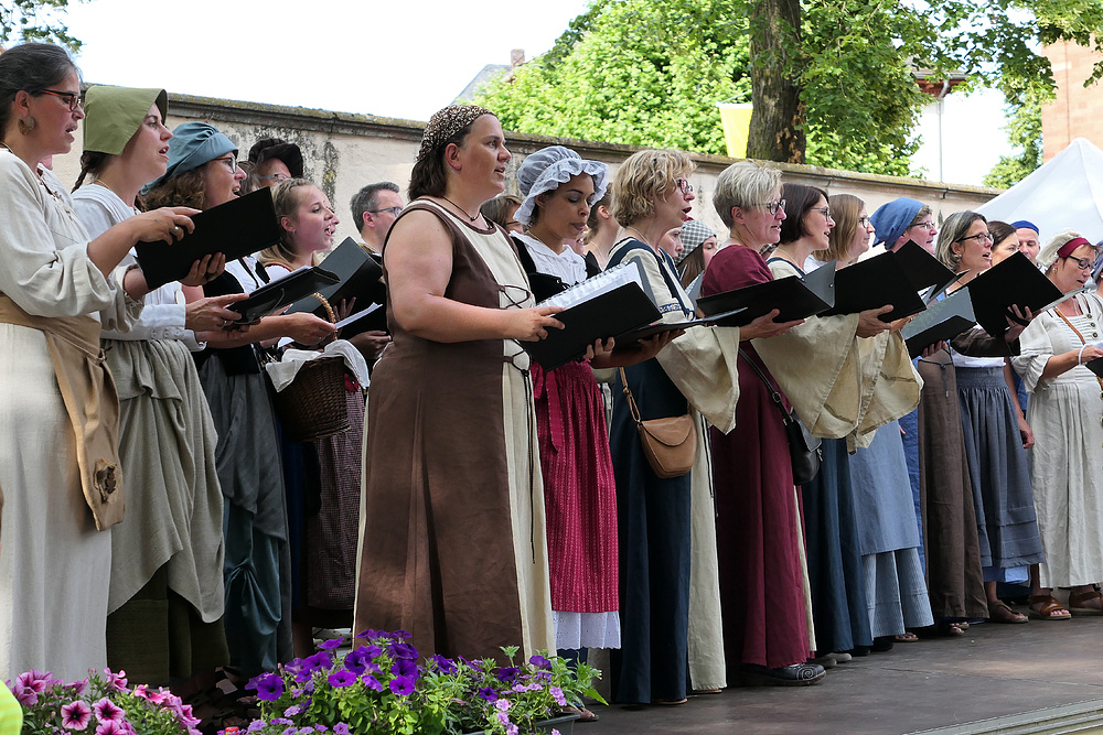 Handwerkermarkt Seligenstadt 2018: Die Sänger 02