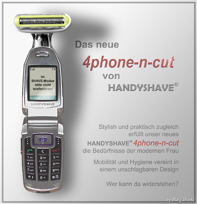 HANDYSHAVE´s 4phone-n-cut