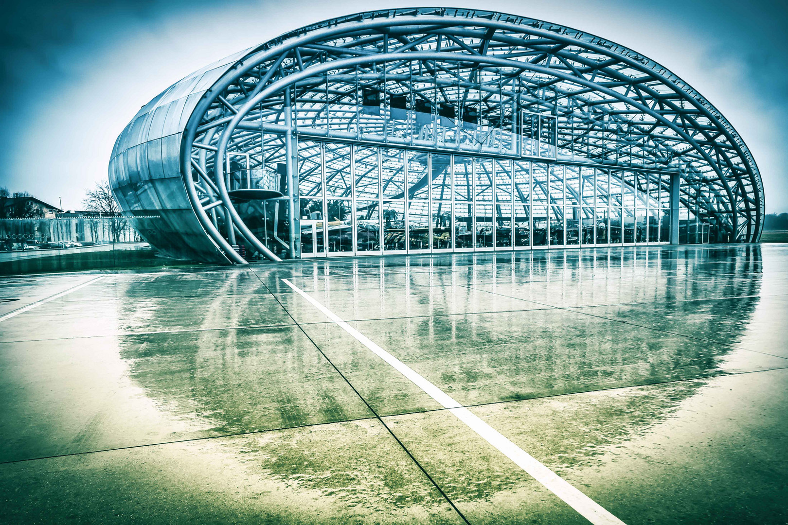 Hangar Foto & Bild architektur, profanbauten, garagen Bilder auf