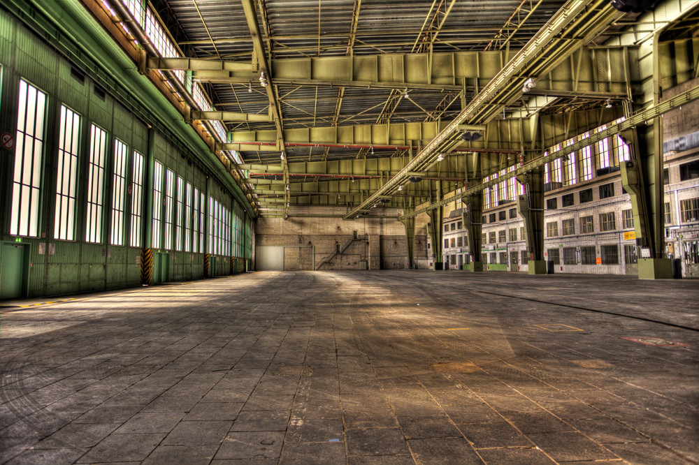 Hangar Flughafen Tempelhof Foto Bild Architektur Lost Places Berliner Ansichten Bilder Auf Fotocommunity