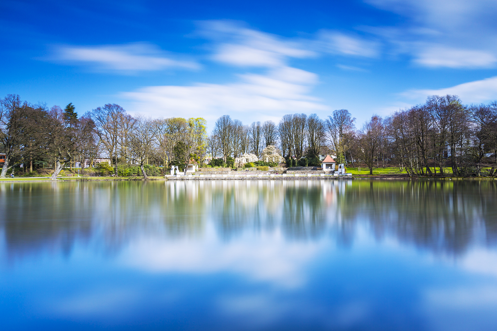 Hangeweiher im Kaiser-Friedrich-Park Aachen