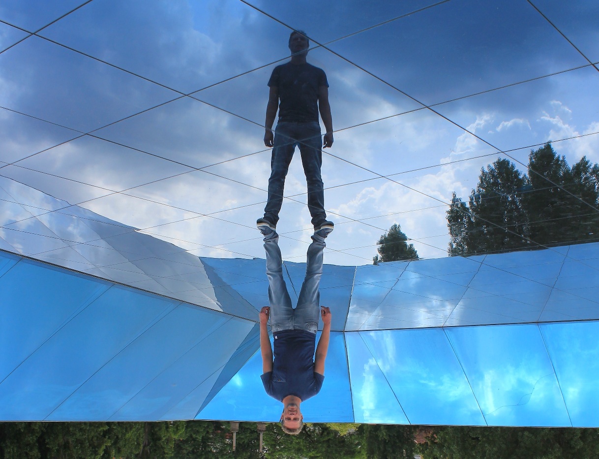 Hanging around the mirror